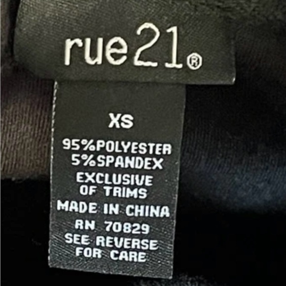 Rue21 Black Velvet Hoodie Dress Corset Lace Up Gothcore Y2K Bodycon Mini Sz XS - Picture 11 of 13